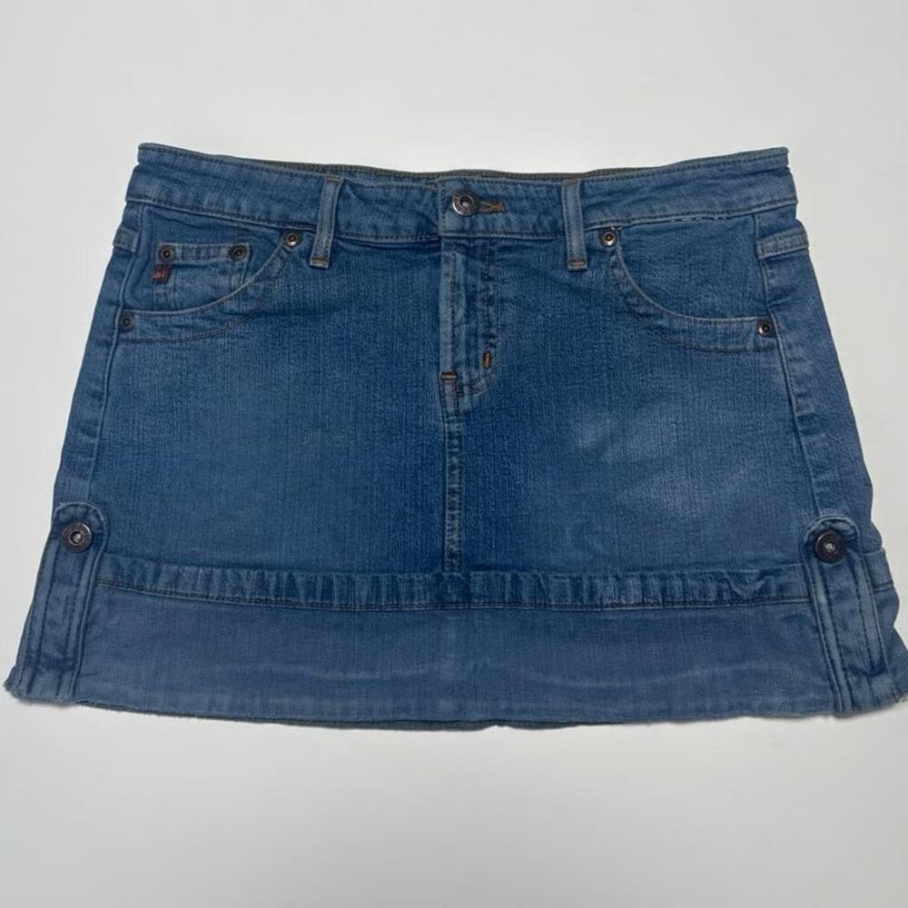 Y2K Vintage L.E.I Low Rise Denim Mini Skirt
